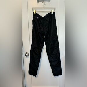 Russell Athletic vintage black windbreaker pants size XS